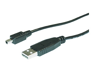 USB-Kabel A-MiniB 1,8m
